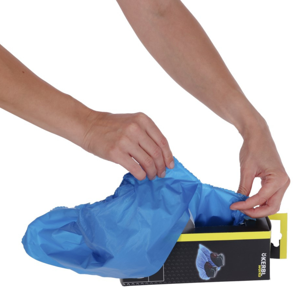 Vienreizlietojamie apavu pārvalki, 41x15 cm, 40 gab.